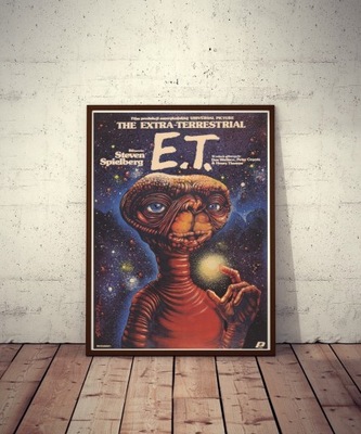 E.T. the Extra Terrestrial Plakat film -Spielberg!