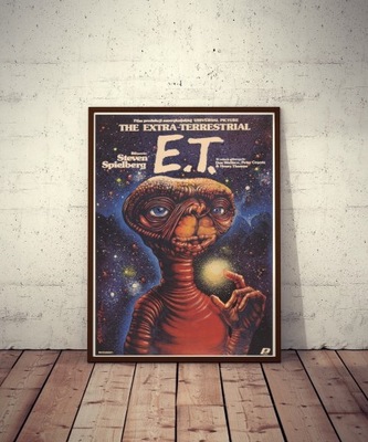 Plakat E.T. the Extra Terrestrial Spielberg Erol!