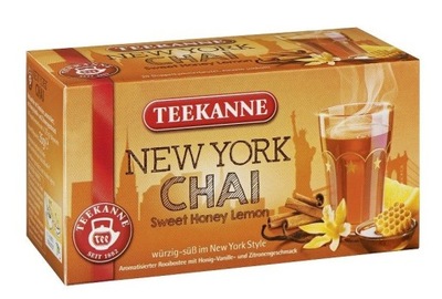 Herbata Teekanne New York Chai z Niemiec