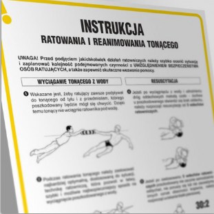 Instrukcja ratowania i reanimowania topielców