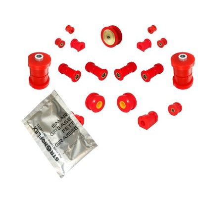 SET BUSHINGS INSERTS FRONT REAR BMW 3 E30 POLYURETHANE - milautoparts-fr.ukrlive.com