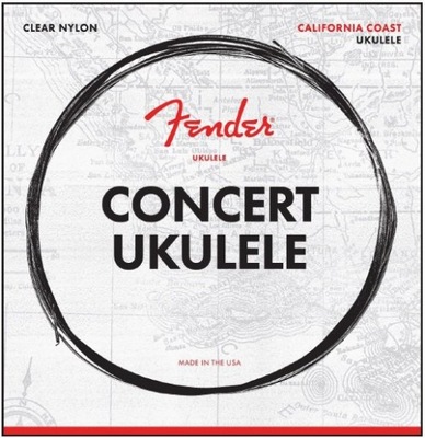 FENDER struny do UKULELE koncertowego