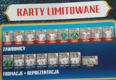 karty Łączy Nas Piłka limitowane limited edition