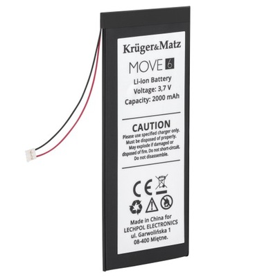 Oryginalna bateria do Kruger&Matz MOVE 6 / 6S
