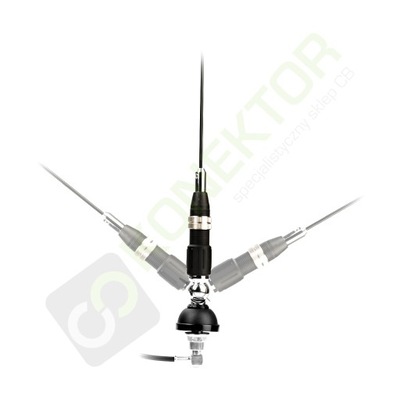 SIRIO SNAKE 27 BLACK 115cm antena CB czarna