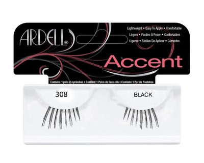 ARDELL ACCENT 308 RZĘSY POŁÓWKI NA PASKU BLACK
