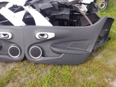 Обивка дверь обшивка правый renault wind фото №1