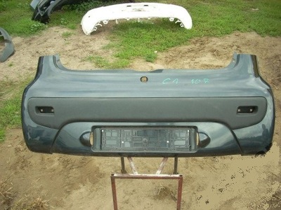 Бампер задняя citroen c1 peugeot 107 фото №1