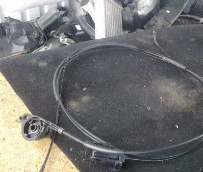 Трос капот регулировка лампа dacia duster lift 13- фото №1