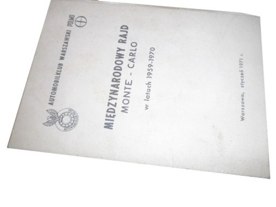 Międzynarodowy rajd Monte-Carlo 1970 POLMO