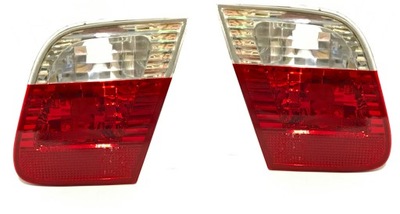 BMW E46 01-05 NEW LAMPS REAR SEDAN ON BOOTLID SET - milautoparts-fr.ukrlive.com