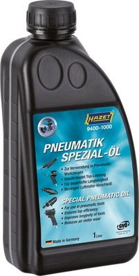 HAZET PNEUMATIC OIL 9400-100 ; ILOSC NAPELNIENIA: 100 ML ; POUR STOSOWANIA EN NARZEDZIACH PNEUMATYCZNYCH NAPEDZANYCH PAR MOTEUR - ZMNIEJSZA ZUZYCIE DE MOTEUR PNEUMATYCZNEGO I ZWIEKSZA ZYWOTNOSC MASZYNY - milautoparts-fr.ukrlive.com