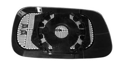 Вкладиш лівий дзеркало vw passat b3 / passat ii b4 фото №1