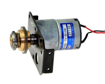 TG-05P-SG-75-D108 TSUKASA DC motor s prevodovkou 128 ot./min