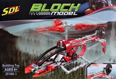 KLOCKI AUTO FORMUŁA HELIKOPTER BUGGY TECHNICS SDL