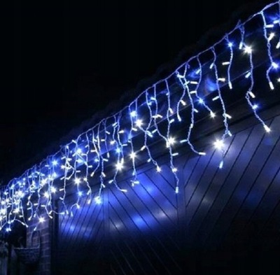 SOPLE KURTYNA METEORYTY LAMPKI 400 ŚWIATEŁEK LED