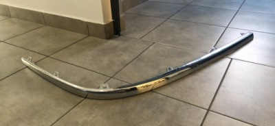 Rover 45 молдинг бампера хром левая задняя nowa oryg фото №1