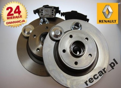 Гальмівні диски + гальмівні колодки задня renault espace iv velsatis abs фото №1