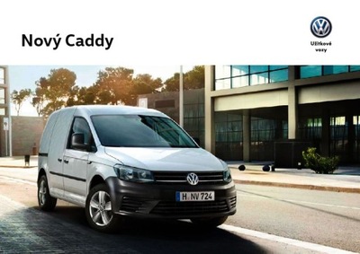 Volkswagen Vw Caddy prospekt 2015 Czechy 