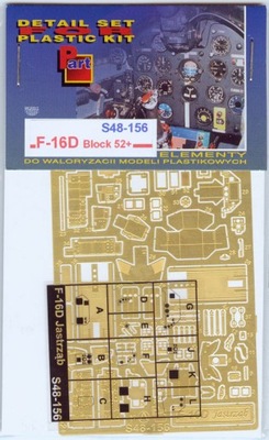 Part S48-156 1/48 F-16 Block 52 (Kinetic) - milautoparts-fr.ukrlive.com