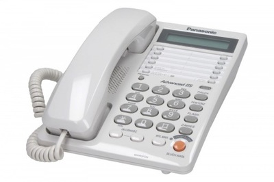 Telefon stacjonarny Panasonic KX-TS2308 biały używany sprawny