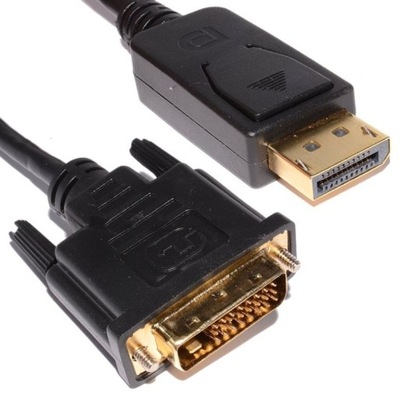 Adapter Display Port DisplayPort do DVI 3m Kabel