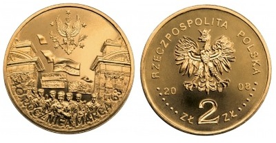 2 zł(2008) - 40. rocznica Marca 1968 roku