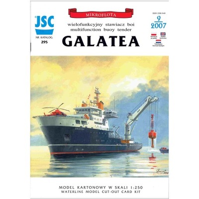 JSC-295 - Brytyjski stawiacz boi GALATEA 1:250