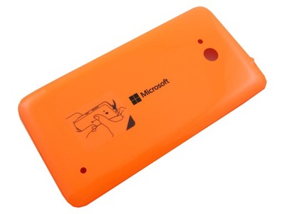 Klapka baterii do Microsoft Lumia 640 ORANGE ORYGI