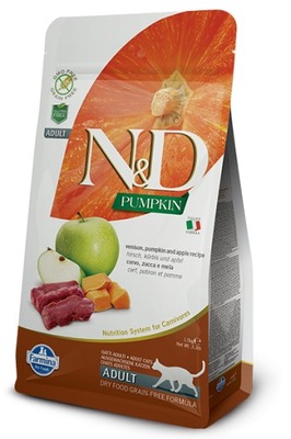 N&D Pumpkin CAT Venison & Apple 300g