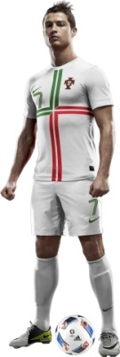 NÁLEPKY na stenu RONALDO futbalová lopta 150x50 cm