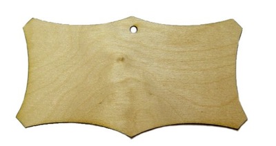 Szyld 6 deska z drewna sklejka decoupage EKO 30cm