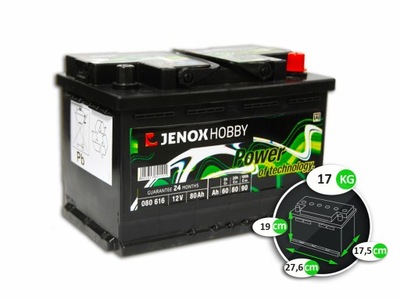 ACCUMULATEUR JENOX HOBBY 80AH JACHT KAMPER - milautoparts-fr.ukrlive.com