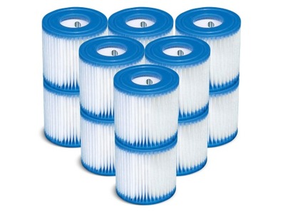 12x FILTER FILTRE TYP S1 PRE ČERPADLO SPA INTEX 29001