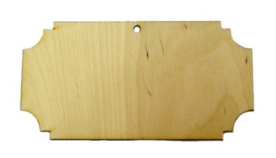 Szyld 8 deska drewno sklejka decoupage EKO 10cm