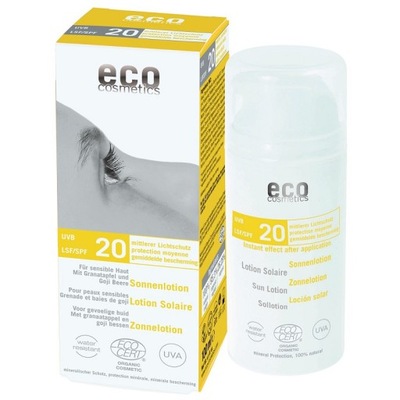 Emulsja na słońce SPF 20 mineralna Eco Cosmetics