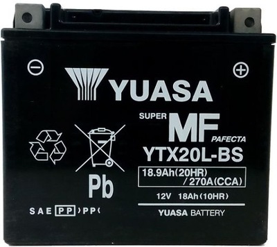 ACCUMULATEUR YUASA YTX20L-BS TRIUMPH TROPHY 1215 13- - milautoparts-fr.ukrlive.com