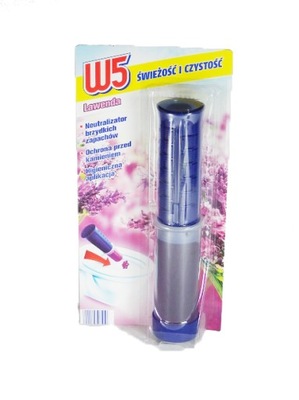 W5 zawieszka krążek żelowy DO WC Lawenda 75ml