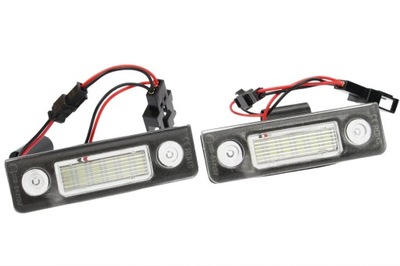 Подсветка led skoda octavia ii 2 08- roomster фото №1