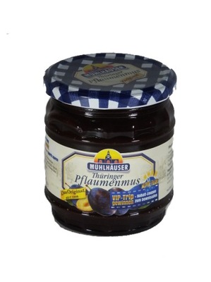 Muhlhauser Powidła śliwkowe 450g z Niemiec