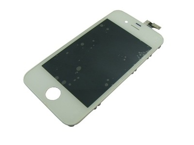 LCD do iPhone 4G A1349 A1332 HQ + dotyk biały