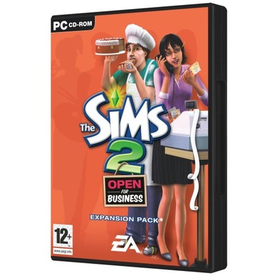 THE SIMS 2 OPEN FOR BUSINESS PC NOWE W FOLII