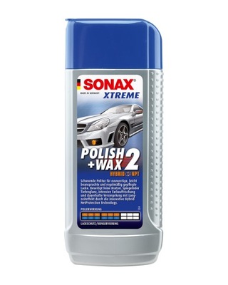 SONAX XTREME Polish + Wax2 Nanopro wosk 250 ml