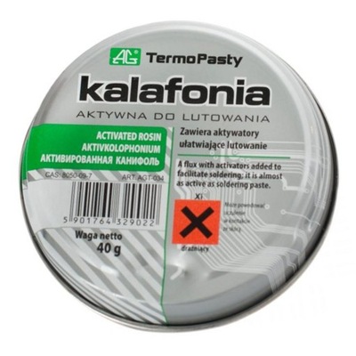 KALAFONIA TOPNIK DO LUTOWANIA 40g TERMOPASTY