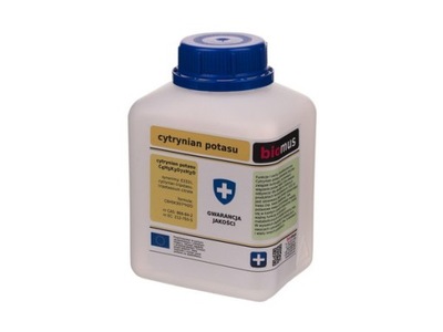 CYTRYNIAN POTASU czysty 100g BIOMUS