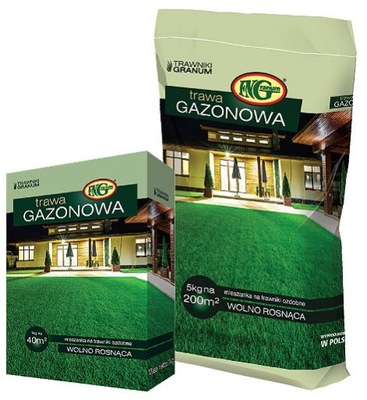 GAZONOWA - trawa na trawnik reprezentacyjny 5 kg
