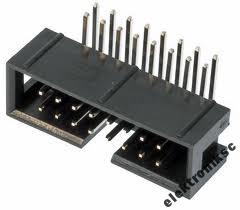 Złącze IDC-14R ZL231-14KG pin14druku 2,54m x2szt