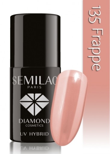 Semilac Beige Hybrid POLISH 7ml - Нежные, элегантные ногти