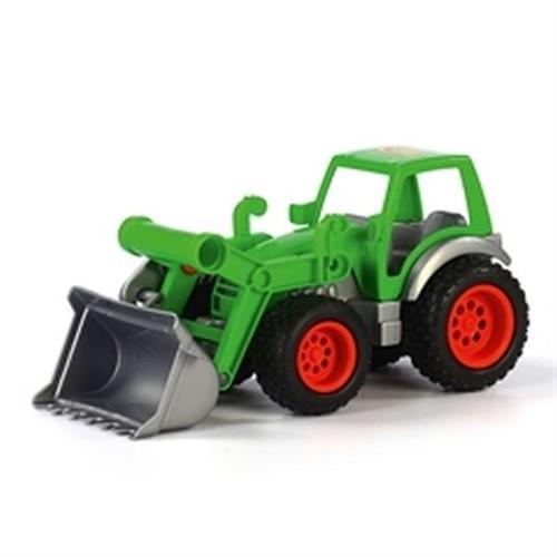 TRACTOR TOY 30 см пластиковый трактор GREEN Wader POLESIE для ДЕТЕЙ