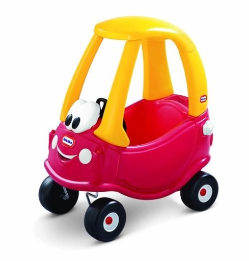 Little Tikes JEŹDZIK Cozy Coupe Pchacz Czerwony